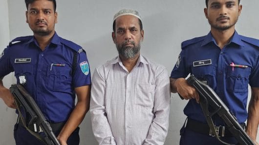 কানাইঘাট থানা পুলিশের অভিযানে চাঞ্চল্যকর কামিল হত্যা মামলার  আসামী তোতা মিয়া গ্রেফতার.