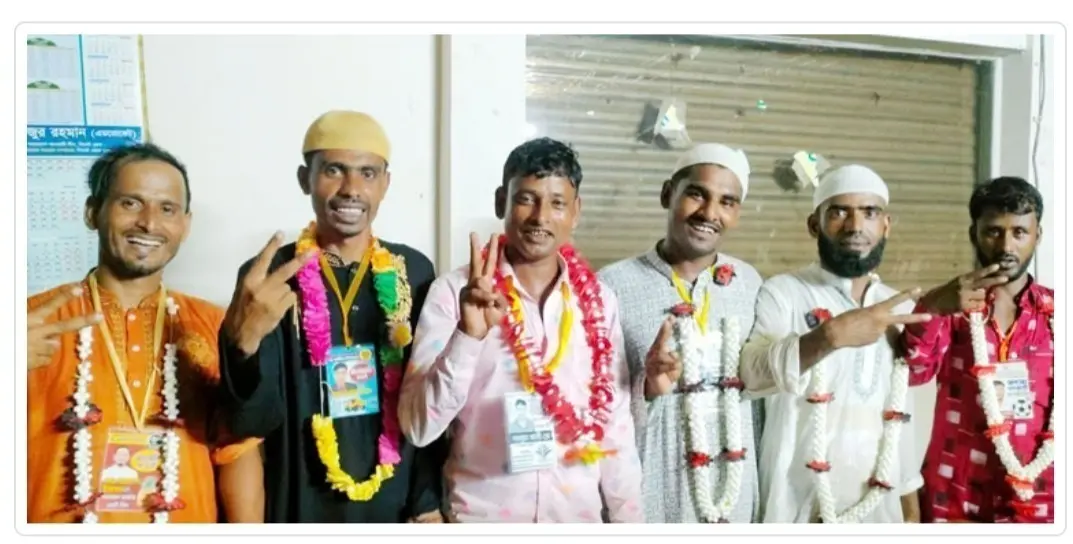 রুস্তুমপুর ইউনিয়ন ট্রাক শ্রমিক ইউনিয়নের দ্বিবার্ষিক নির্বাচন সম্পন্ন, সভাপতি নজরুল, সম্পদক আজিজুর