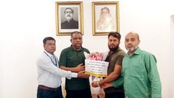 নবনির্বাচিত সিলেট সিটি মেয়রকে রূপায়ণ গ্রপের চেয়ারম্যানের শুভেচ্ছা