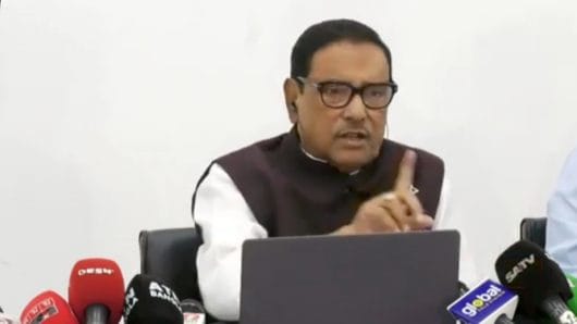 সিলেট থেকেই শুরু হবে শেখ হাসিনার নির্বাচনী জনসভা; ওবায়দুল কাদের