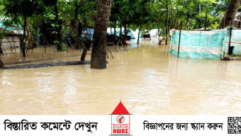 মৌলভীবাজারে মনু-ধলাই নদীর পানি বিপৎসীমার উপরে