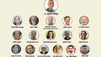 অন্তর্বর্তী সরকারে কে কোন মন্ত্রণালয় পেলেন