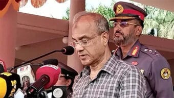 ‘আইনশৃঙ্খলা বাহিনীর যারা এখনও যোগ দেননি তারা অপকর্মে জড়িত’