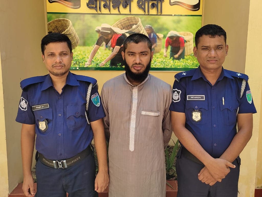 শ্রীমঙ্গল থেকে অপহৃত কিশোরী গাজীপুর থেকে উদ্ধার, মূল হোতা গ্রেপ্তার