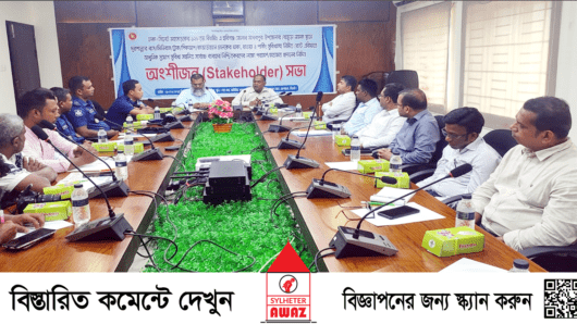 মাধবপুরে ৭ একর জায়গায় পরিবহন শ্রমিকদের জন্য নির্মিত হচ্ছে বিশ্রামাগার