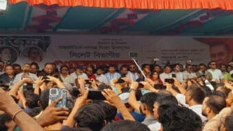 আওয়ামী লীগের বিরুদ্ধে গুম-খুনের অভিযোগ: সিলেটে আহমেদ আযম খান