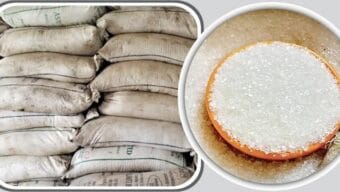 সিলেটে ১৪০ বস্তা চোরাই চিনির চালান জব্দ