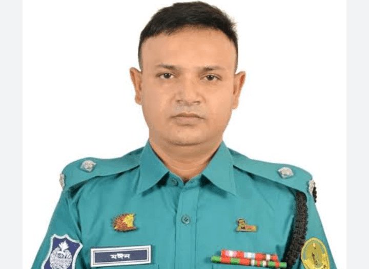 সাবেক ওসি মঈন উদ্দিন আটক