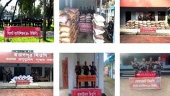 সিলেট সীমান্তে বিজিবি’র ৩ অভিযানে ভারতীয় পশু-পণ্য জব্দ