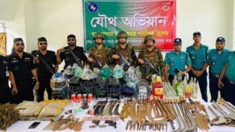 জেনেভা ক্যাম্পে অভিযান, মাদক কারবারি ‘পিচ্চি রাজা’সহ গ্রেফতার ৩২