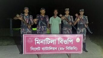 চাকরির সন্ধানে সিলেটে এসে আটক ১ রোহিঙ্গা