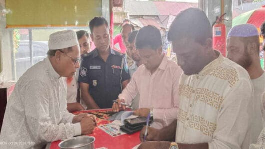 গোয়াইনঘাটে দ্রব্যমুল্য নিয়ন্ত্রণে ভ্রাম্যমাণ আদালতের অভিযান