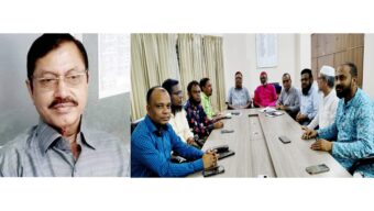 সিলেট প্রেসক্লাবে এসএমইউজে’র উদ্যোগে সাংবাদিক রুহুল আমিন গাজী স্বরণে শোক সভা
