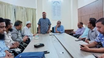 রুহুল আমিন গাজী স্মরণে এসএমইউজে’র শোকসভার সিদ্ধান্ত