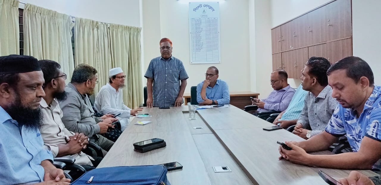 রুহুল আমিন গাজী স্মরণে এসএমইউজে’র শোকসভার সিদ্ধান্ত
