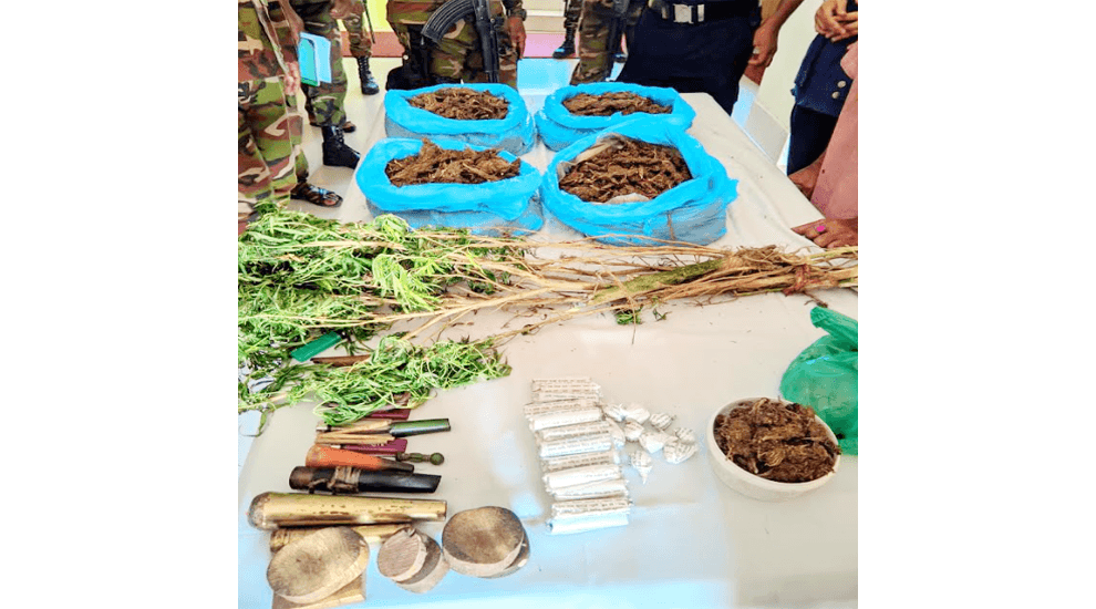 জগন্নাথপুরে যৌথ বাহিনীর অভিযানে গাঁজা উদ্ধার, আটক ৩