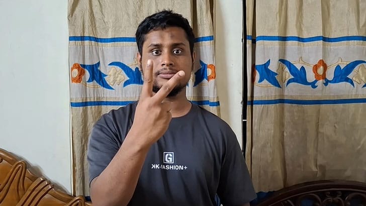 বিয়ে করেছেন সমন্বয়ক হাসনাত, ফেসবুকে জানালেন সারজিস