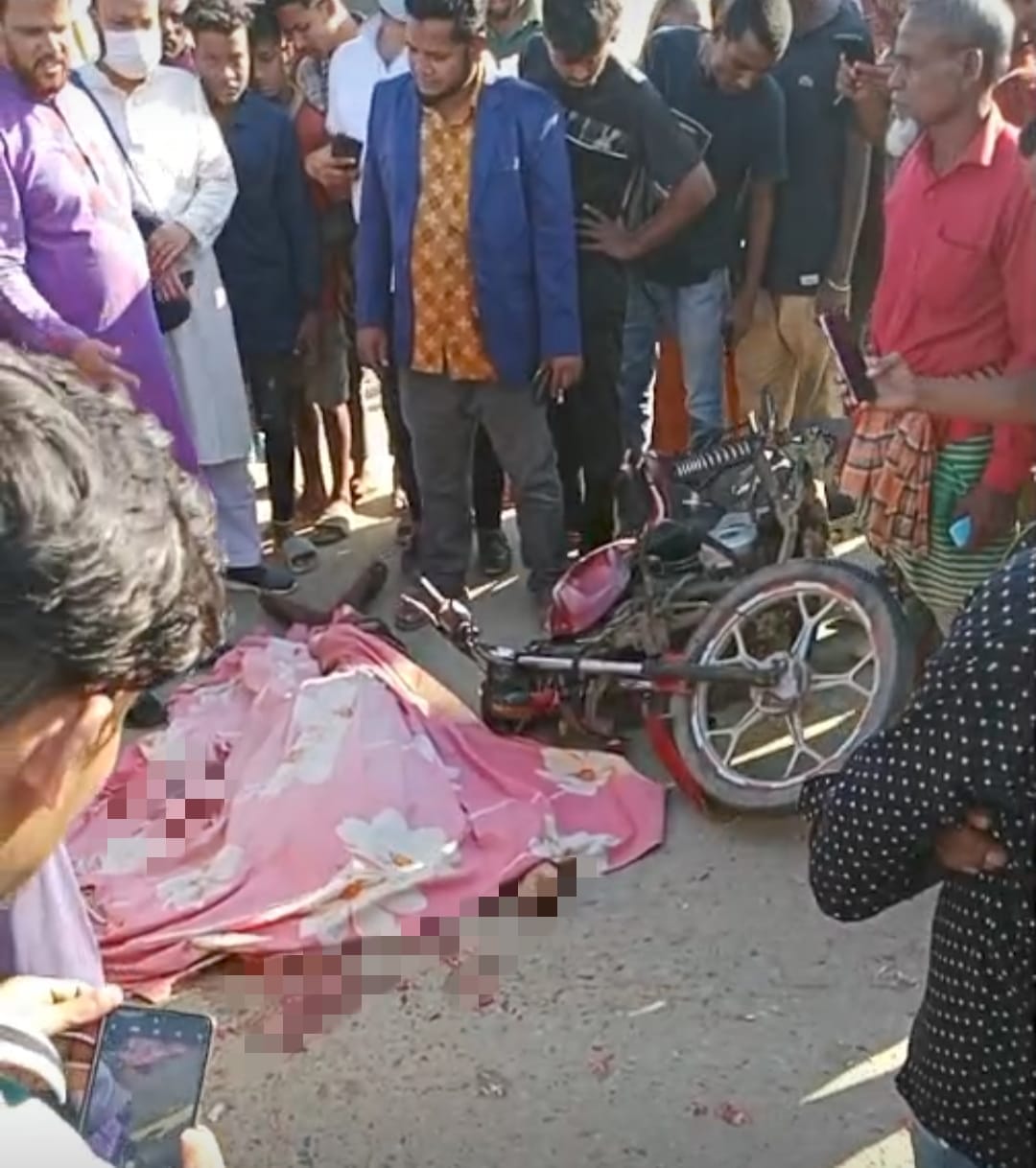 কোম্পানীগঞ্জে ট্রাক-মোটরসাইকেল সংঘর্ষ নিহত ১