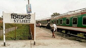 সিলেটে ট্রেনে কাটা পড়ে রেলকর্মী নিহত
