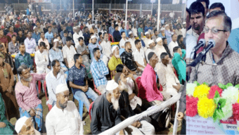 আওয়ামী লীগকে ভোটের মাধ্যমে বাতিল করতে হবে: খন্দকার মুক্তাদির
