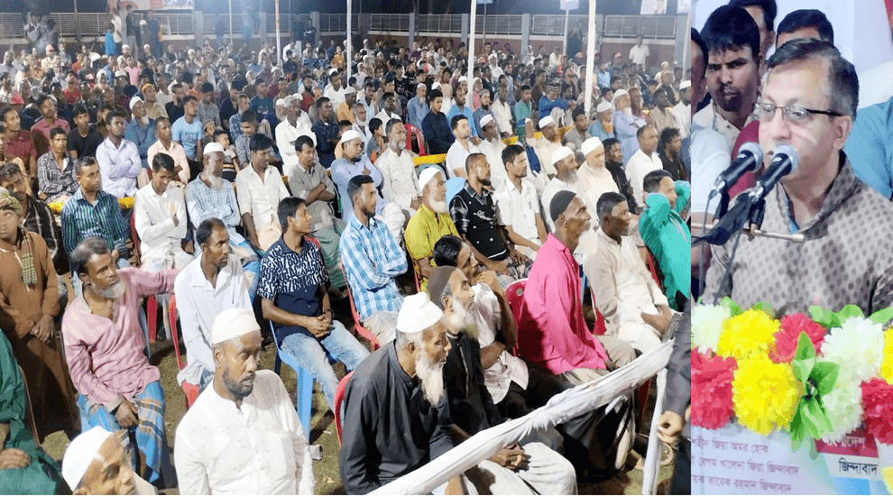 আওয়ামী লীগকে ভোটের মাধ্যমে বাতিল করতে হবে: খন্দকার মুক্তাদির