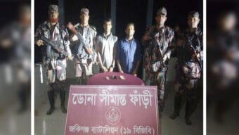 সিলেটের কানাইঘাট উপজেলার সীমান্তে দুজনকে আটক করলো বিজিবি