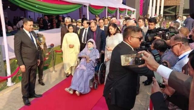 সেনাকুঞ্জে খালেদা জিয়া