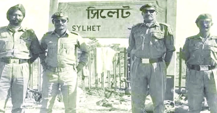 আজ ১৫ ডিসেম্বর সিলেট মুক্ত দিবস “জেড ফোর্সের নেতৃত্বে শত্রুমুক্ত হয়”