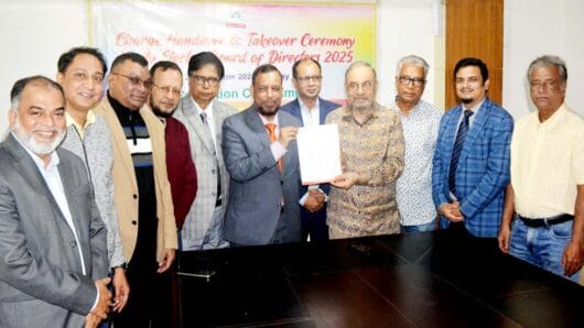 সিলেট স্টেশন ক্লাব লিমিটেডের নবনির্বাচিত কমিটির দায়িত্ব গ্রহণ