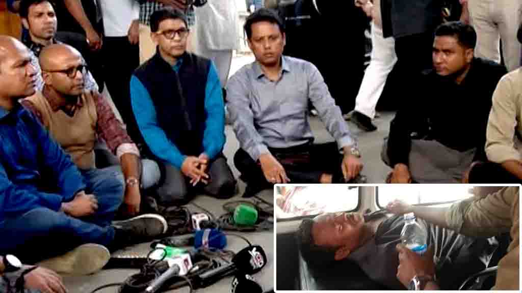 সুপ্রিম কোর্ট প্রাঙ্গণে সাংবাদিকদের ওপর বিএনপি নেতা-কর্মীদের হামলা