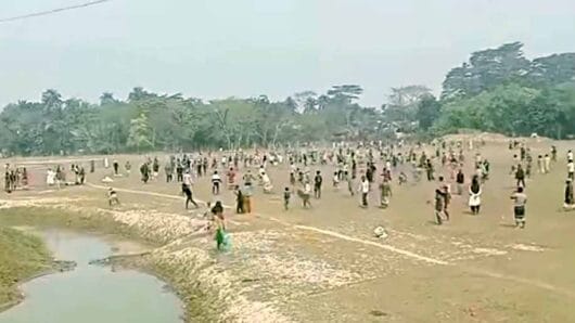 শান্তিগঞ্জে শিরনি নিয়ে দুইগ্রুপের সংঘর্ষে আহত ৩০