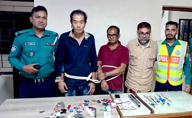 সিলেটে স্বেচ্ছাসেবক লীগ নেতা পিযুষের সহযোগীসহ আটক ৩ অস্ত্র-মাদক উদ্ধার