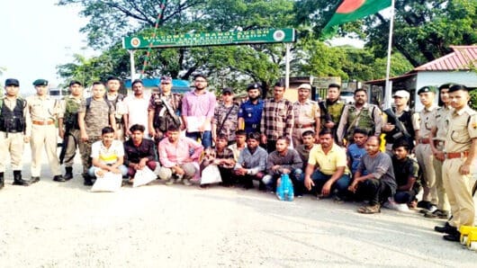 ভারতে জেল খেটে সিলেট হয়ে ফিরলেন ১৪ বাংলাদেশি