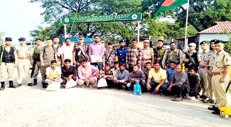 ভারতে জেল খেটে সিলেট হয়ে ফিরলেন ১৪ বাংলাদেশি