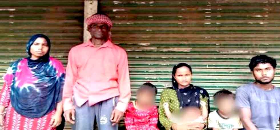 কুলাউড়া সীমান্তে শিশুসহ ৭ জনকে পুশইন করে বিএসএফ