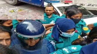 আদালতের রিমান্ড আদেশের পর মমতাজের ওপর ডিম নিক্ষেপ