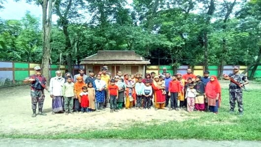 সিলেট সীমান্তে একরাতে ১৫৩ জনকে পুশইন