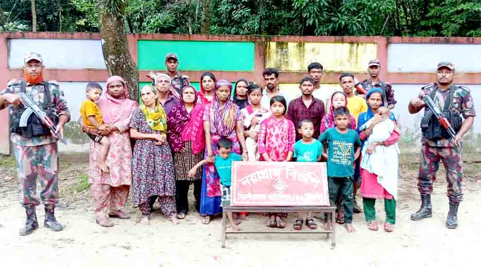 সিলেট সীমান্তে আবারও ২১ জনকে ঠেলে পাঠিয়েছে বিএসএফ