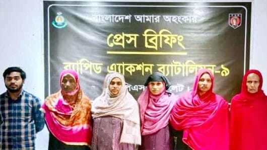 সিলেটে হত্যা মামলায় নারীসহ ৬ জনকে গ্রেফতার র‌্যাব-৯