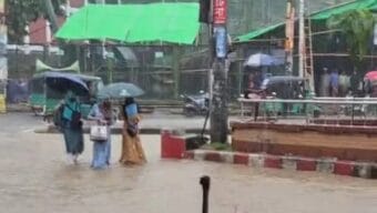 সিলেটে অতি বৃষ্টিতে জলাবদ্ধতা, সিসিকের কন্ট্রোল রুম চালু