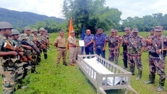 সিলেট সীমান্তে জাকারিয়ার মরদেহ হস্তান্তর