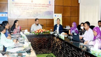 সিলেটে গ্রাম আদালত সম্পর্কে জনসচেতনতা বৃদ্ধিতে পরিকল্পনা প্রণয়ন কর্মশালা