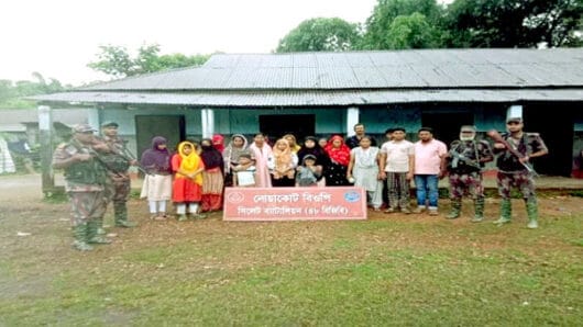 সিলেট সীমান্তে ৫৩ জনকে পুশইন করল বিএসএফ