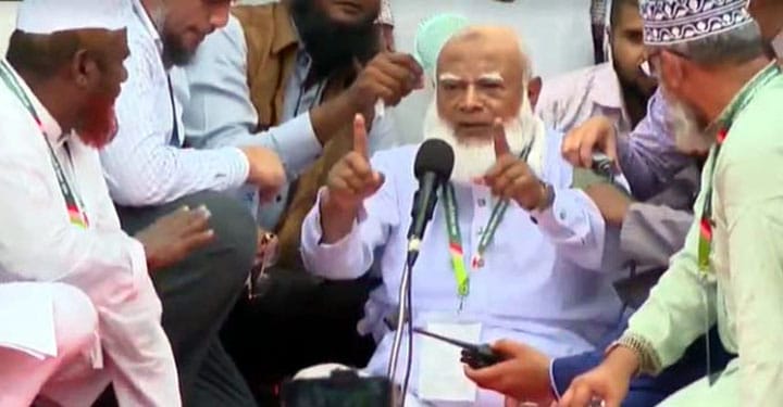 সমাবেশ মঞ্চে অসুস্থ হয়ে পড়েছেন জামায়াত আমির
