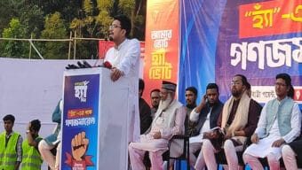 গণভোটের অবস্থান পরিষ্কার না করলে তারেক রহমানের পরিণতি হাসিনার মতো হবে: ভিপি সাদিক কায়েম