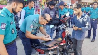 সিলেটজুড়ে পুলিশের সাঁড়াশি অভিযান: এক মাসে ৮২৪ মোটরসাইকেল আটক, জরিমানা প্রায় ৭৩ লাখ টাকা!